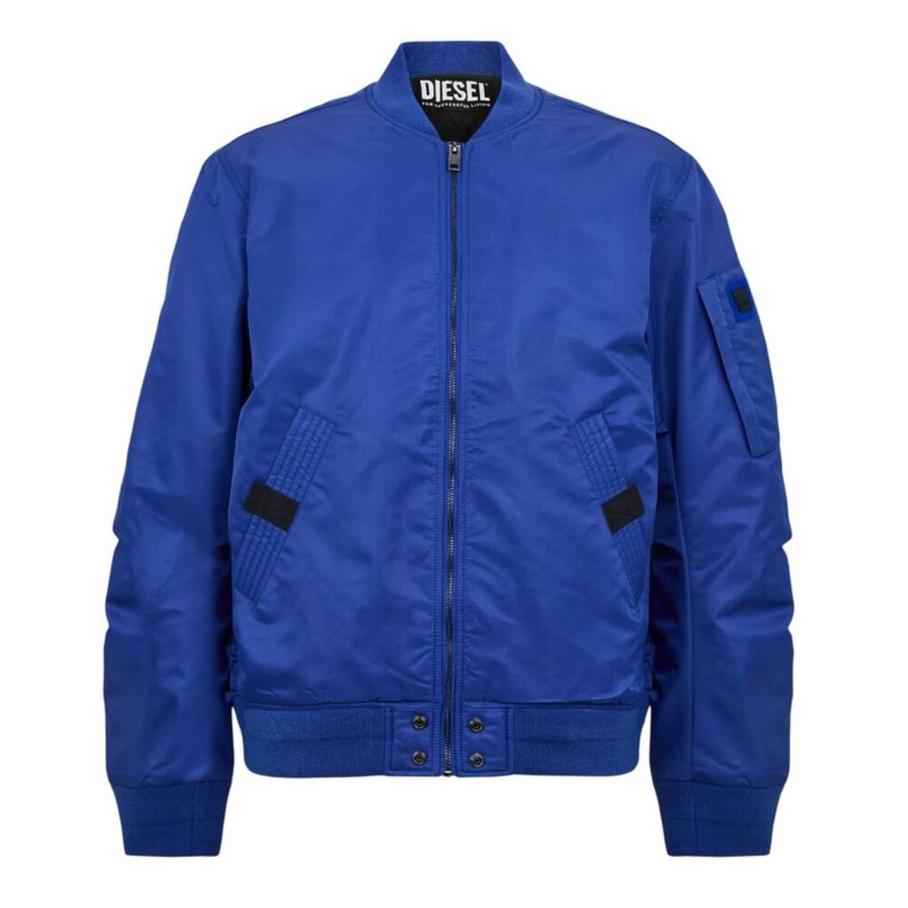 Diesel Mens J-Ross Bomber Jacket / Blue